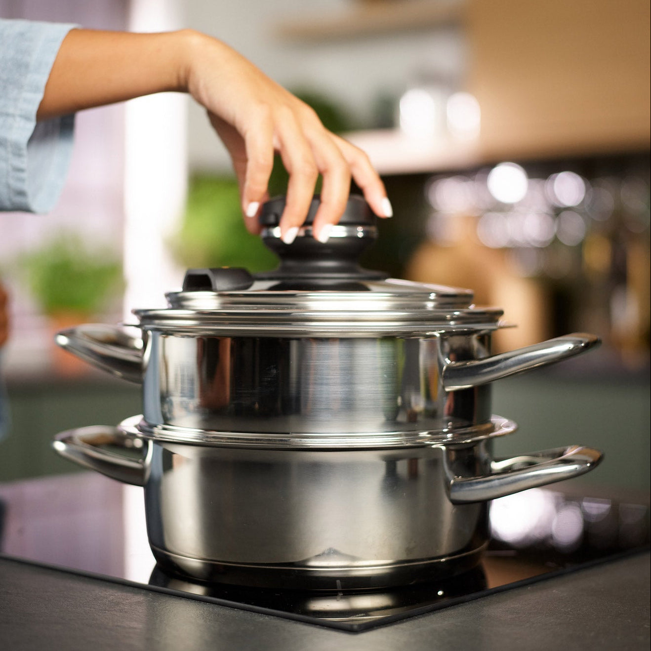 Steaming Lid EasyQuick