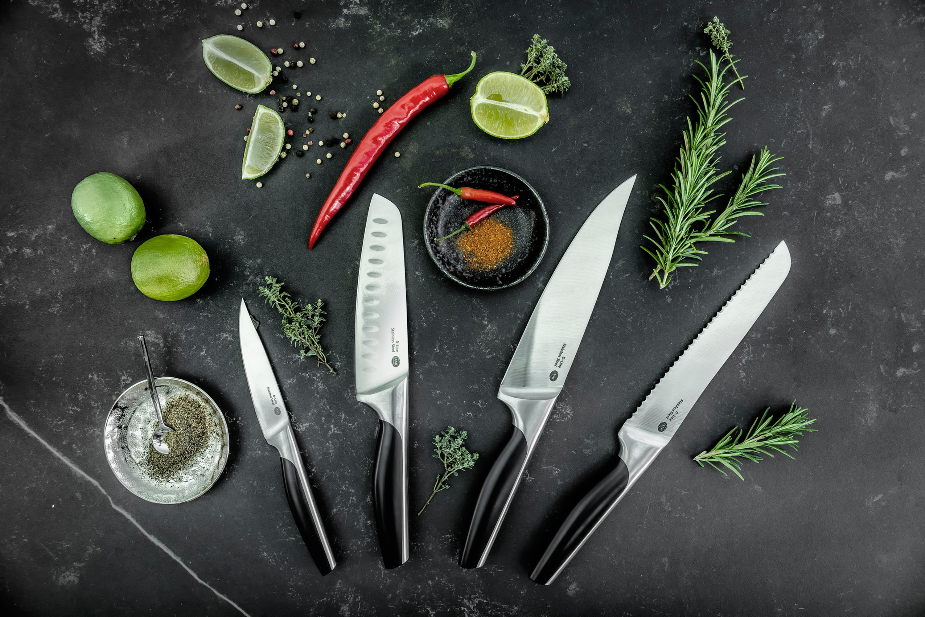 D-Line Knife Set 4-pieces