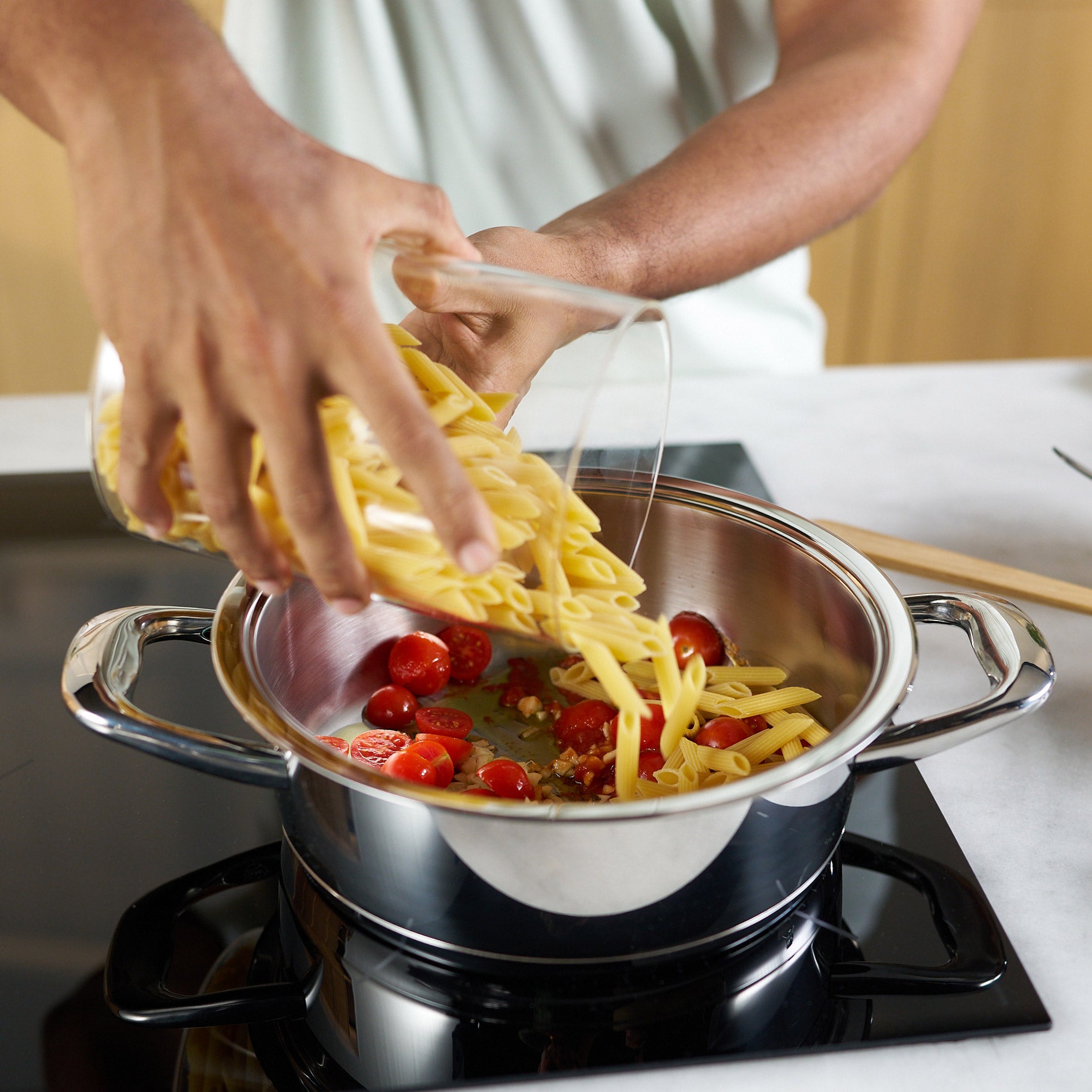 A by AMC Softiera Steaming Basket – Healthy Steam Cooking