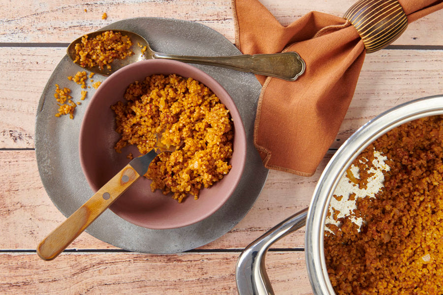 Steamed Bulgur